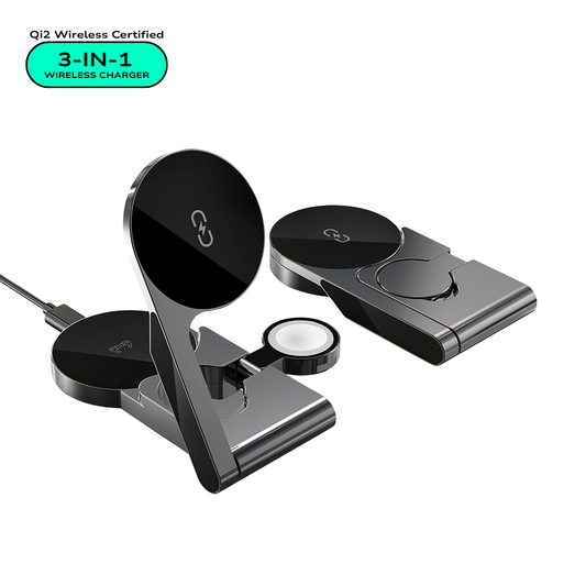 MagNova™ Foldable 3-in-1 Magnetic Fast Wireless Charger