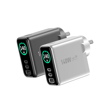 EnoVolt Pro™ 140W — Ultra GaN Fast Wall Charger  — Multi-Device Power