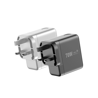 EnoVolt Pro™ 70W — GaN Fast Charger — Multi-Device Power